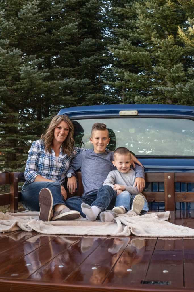 Restored Dodge family photos in Bismarck, ND.