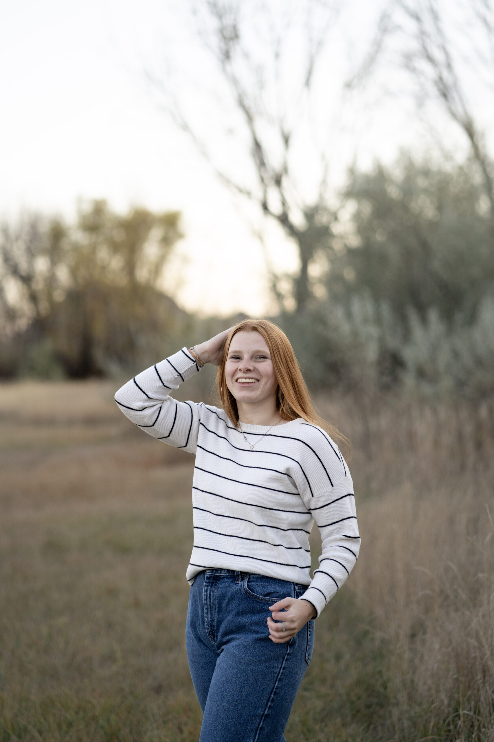Fall senior photos in Miles City